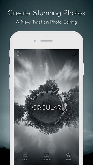 Circular Tiny Planet Editor
